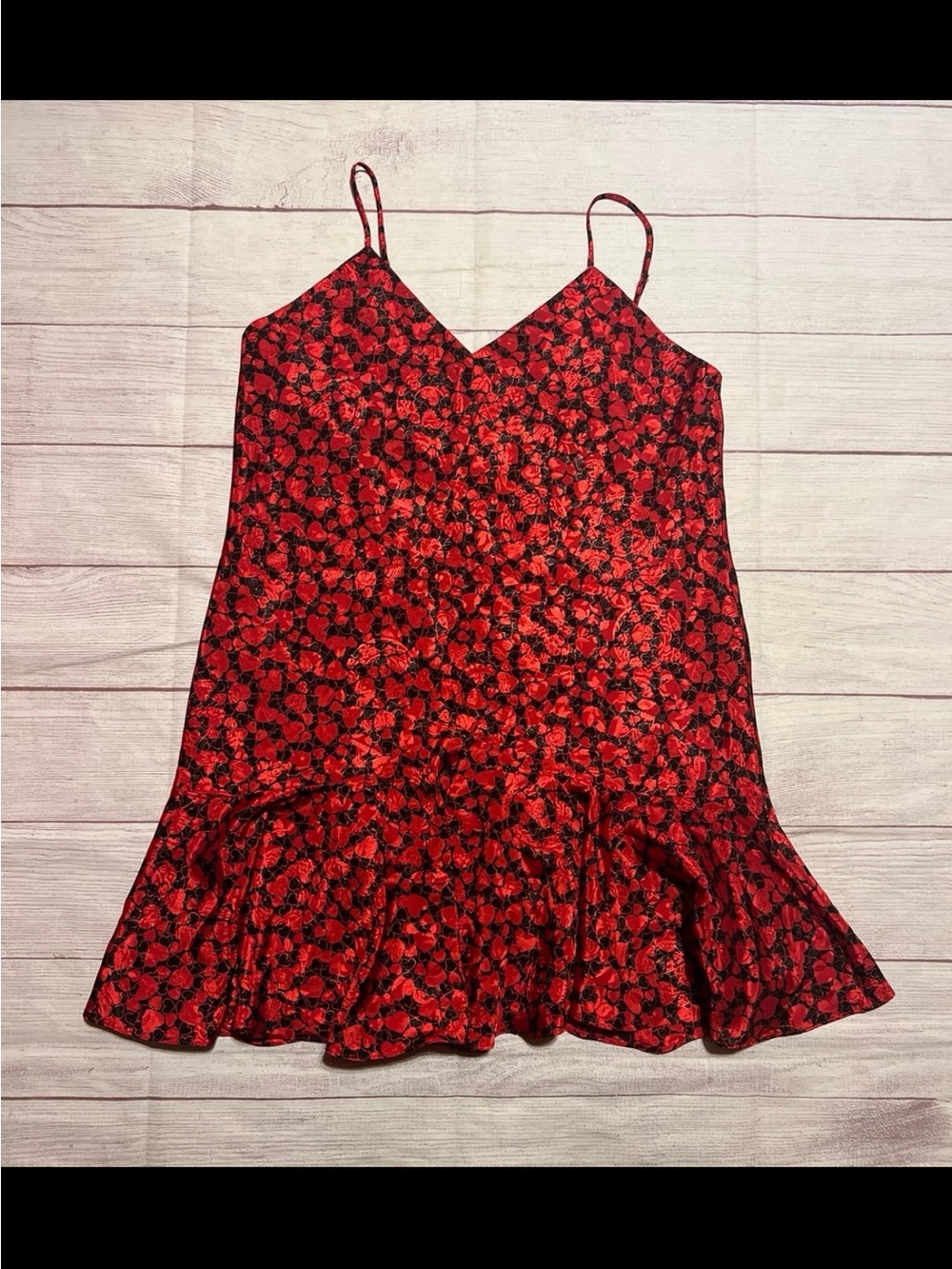 Vintage Victoria’s Secret gold label heart sleep Dress size large